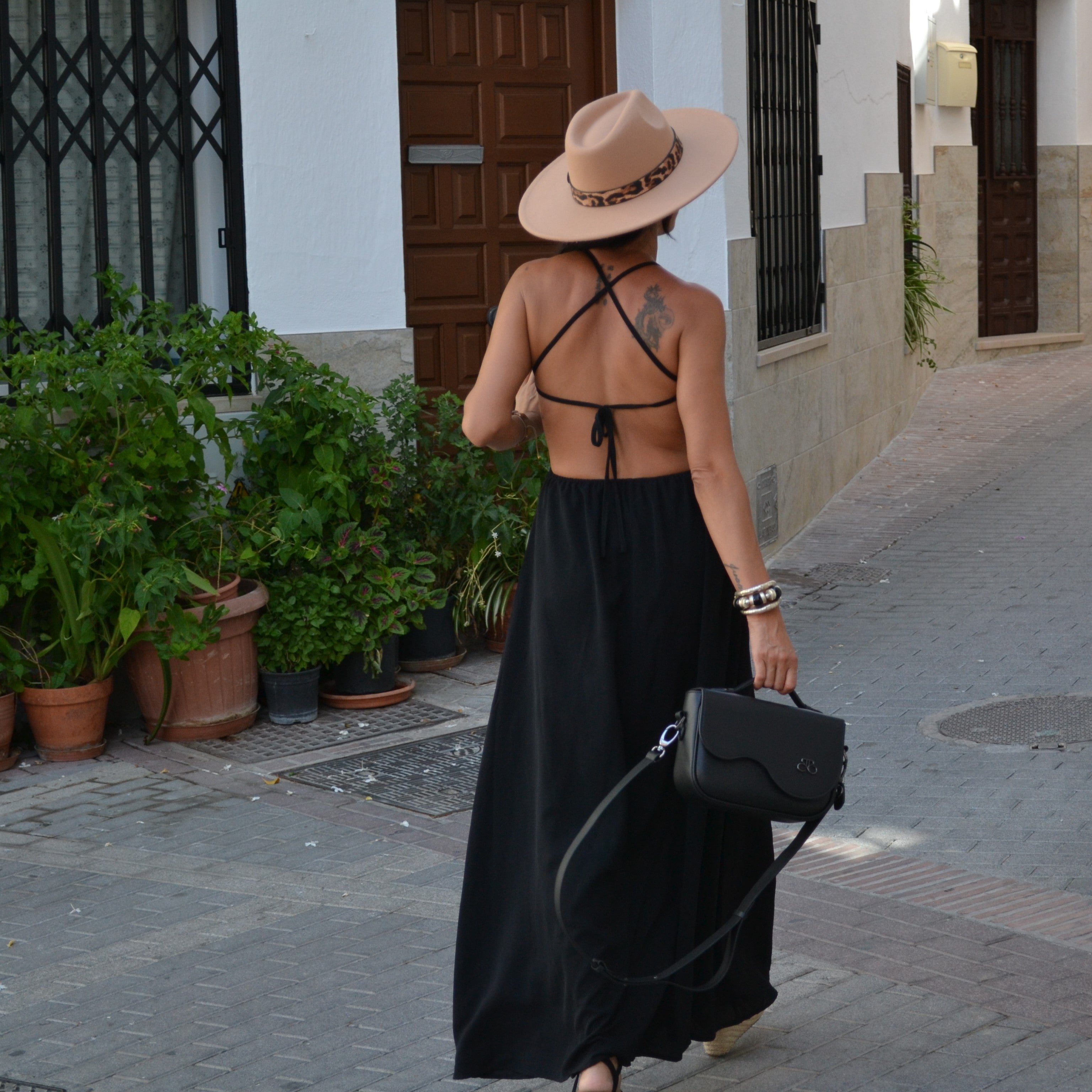 Bolso Bandolera Milan - Olé - Negro