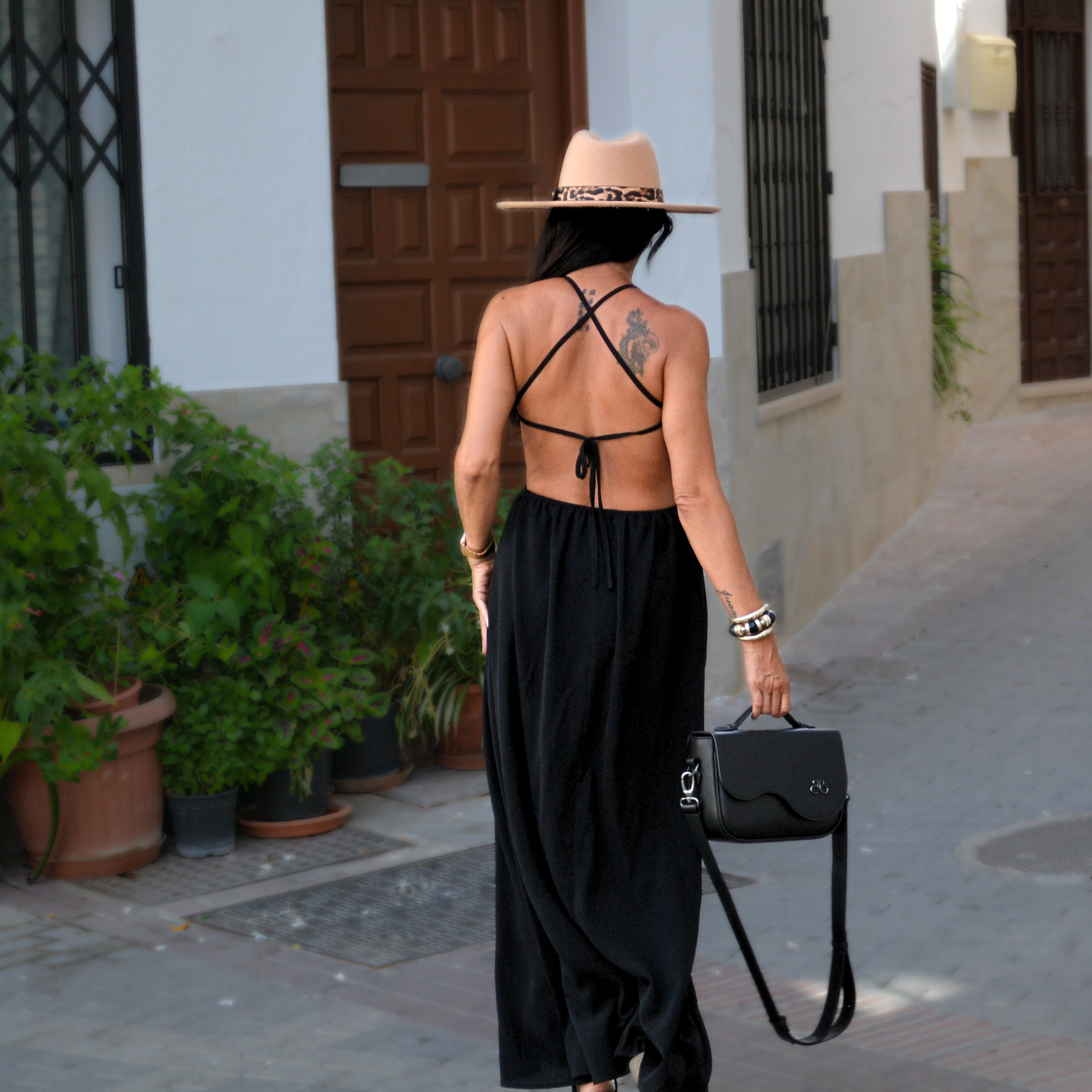 Bolso Bandolera Milan - Olé - Negro