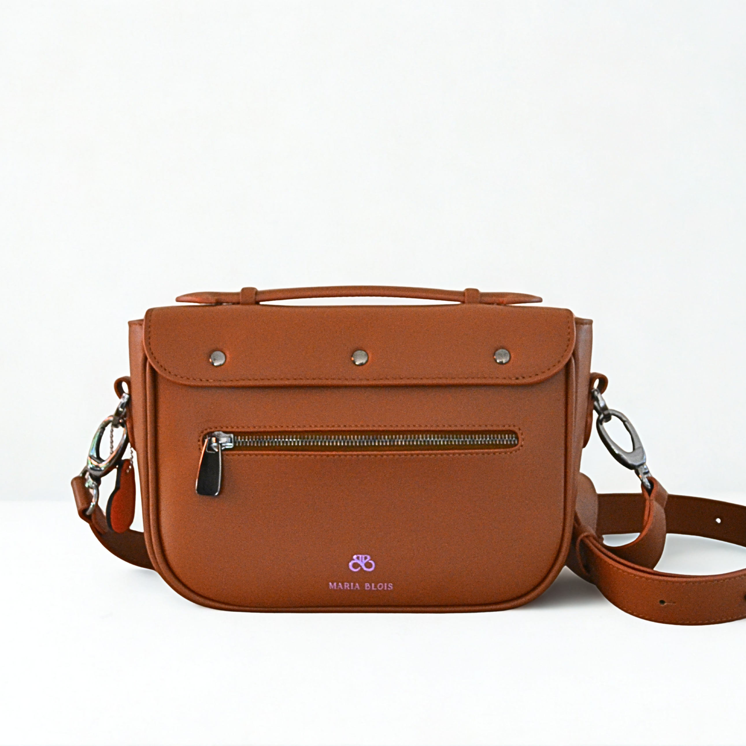Bolso Bandolera Milan - Olé - Marron