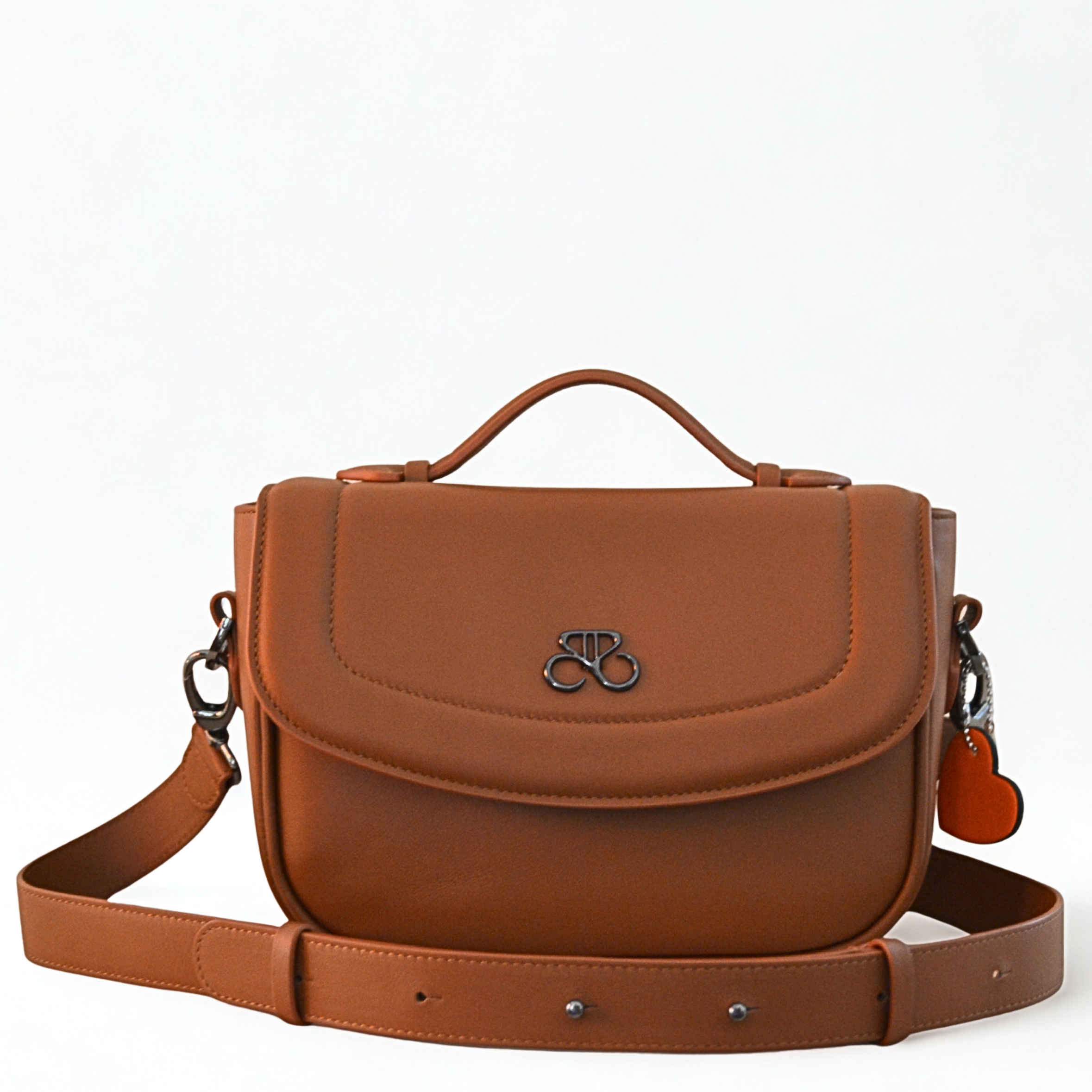 Bolso Bandolera Milan - Block - Marron