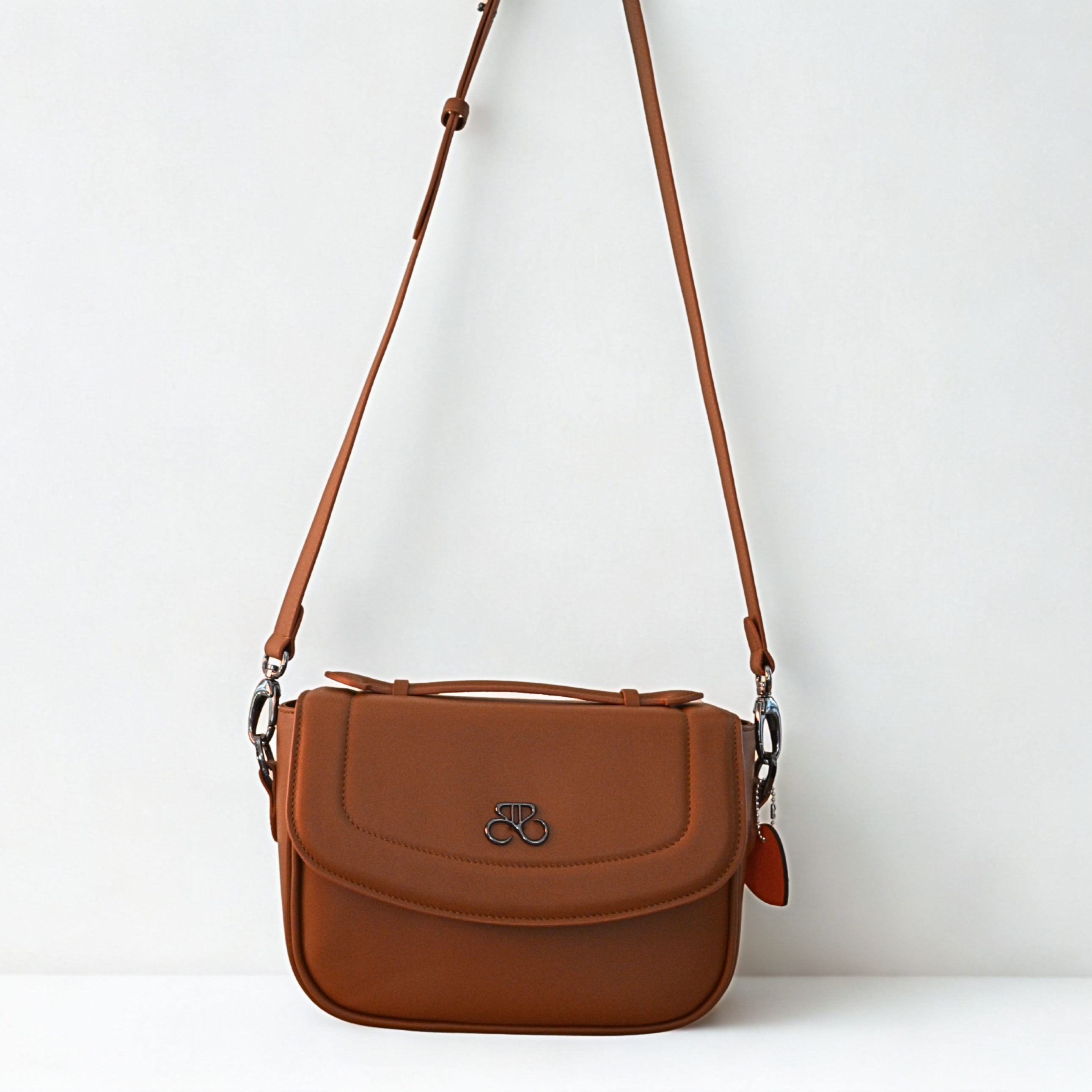 Bolso Bandolera Milan - Block - Marron