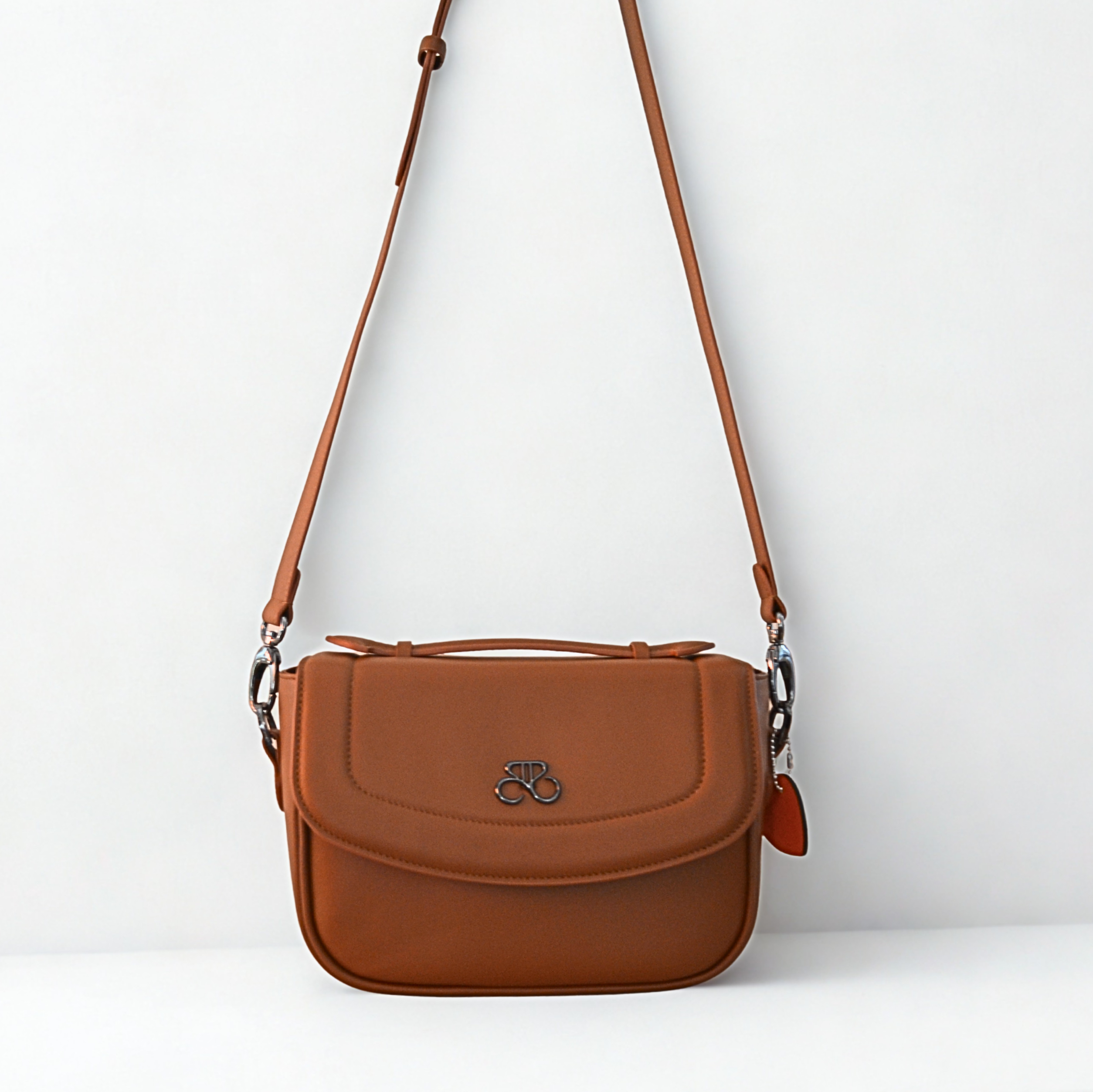 Bolso Bandolera Milan - Block - Marron