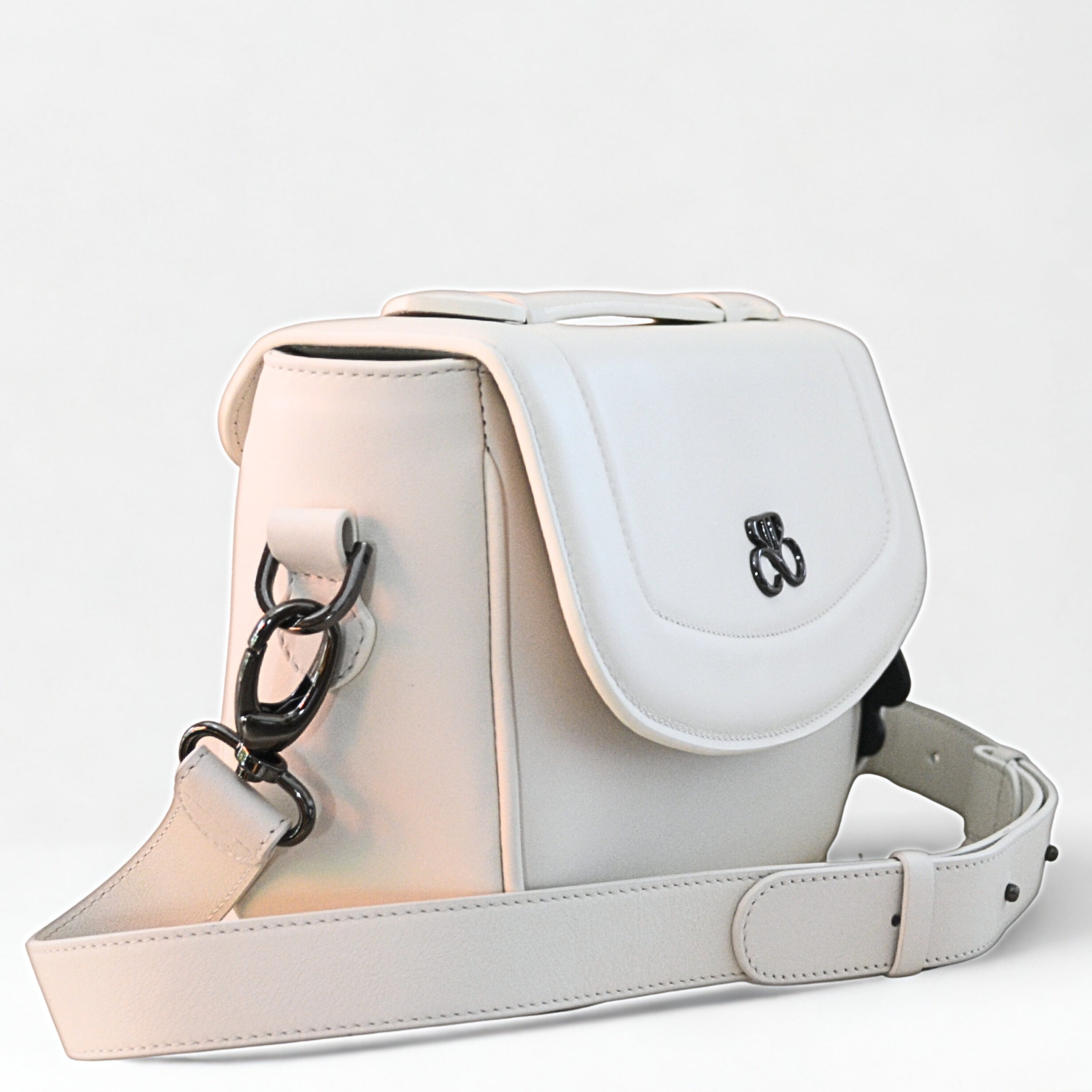 Bolso Bandolera Milan - Block - Blanco