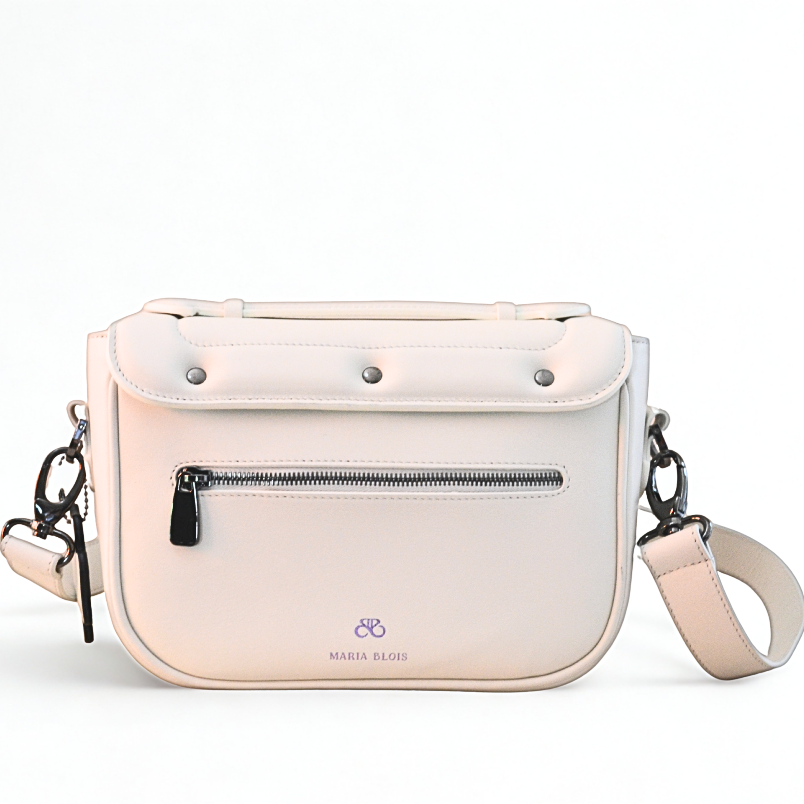 Bolso Bandolera Milan - Block - Blanco