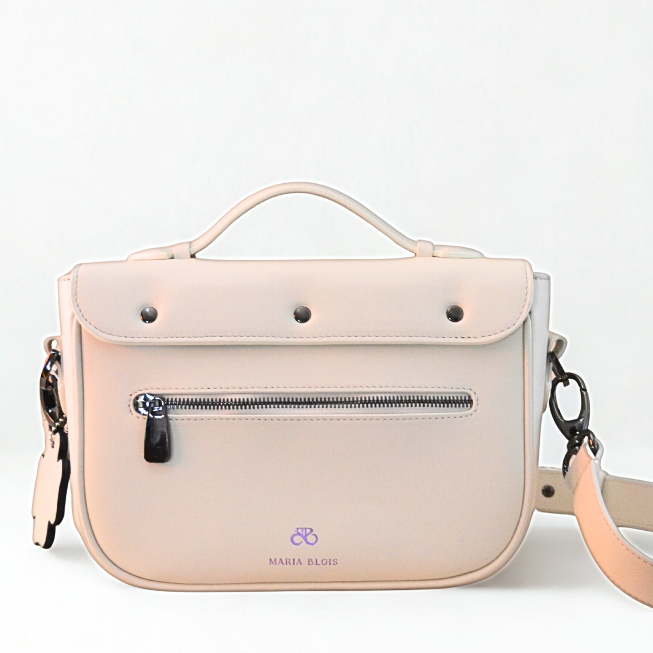 Bolso Bandolera Milan - Block - Blanco
