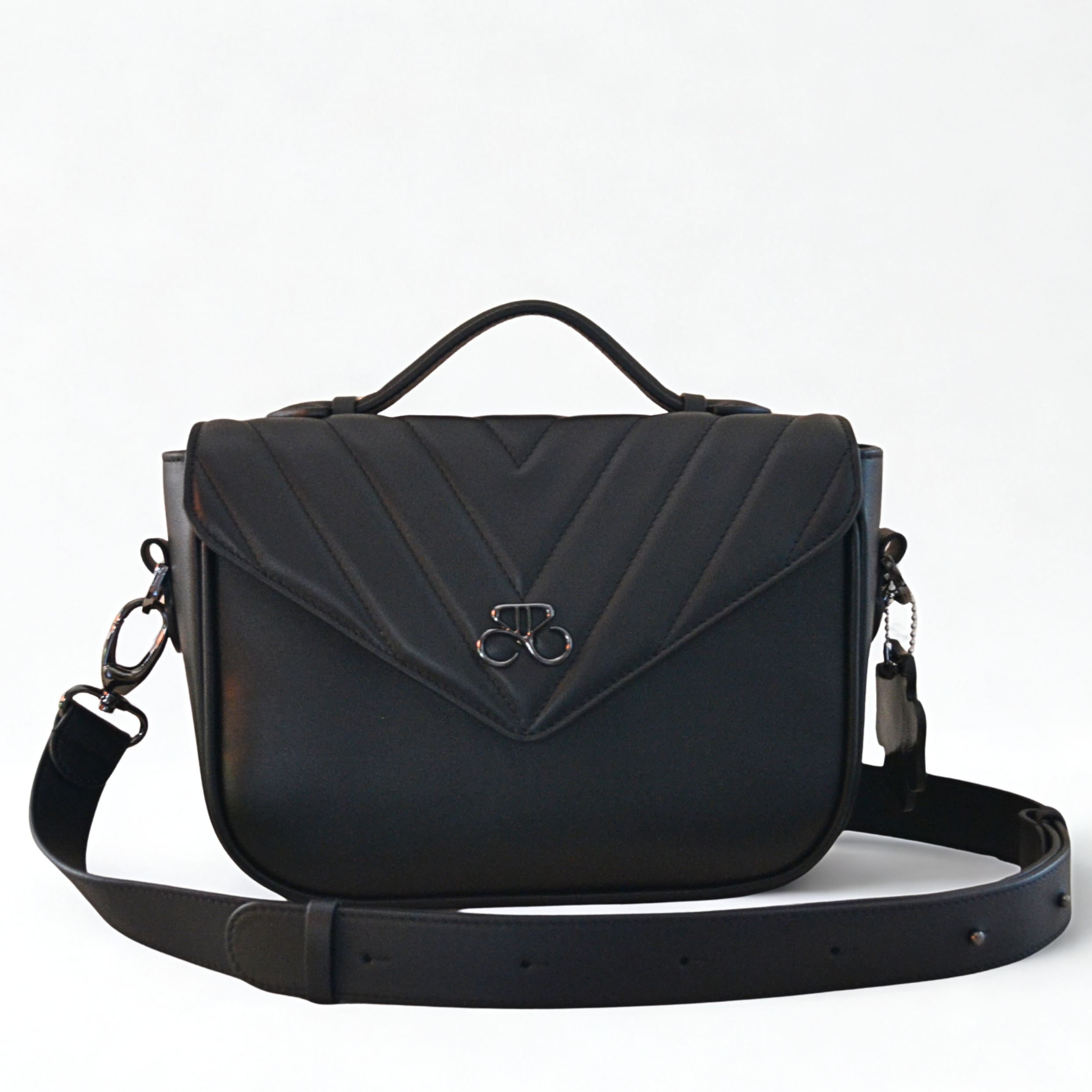 Bolso Bandolera Milan - Velvet - Negro