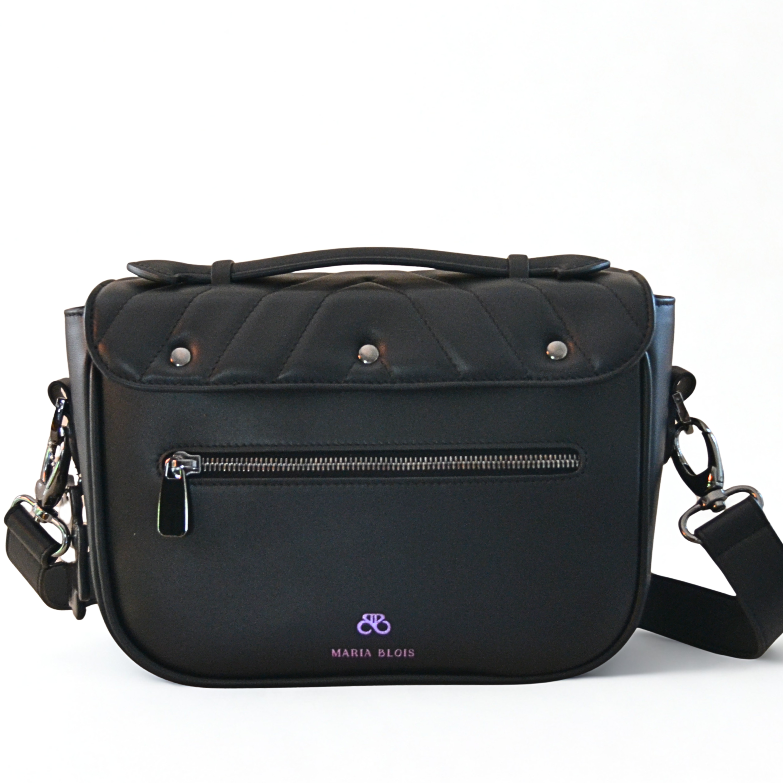 Bolso Bandolera Milan - Velvet - Negro