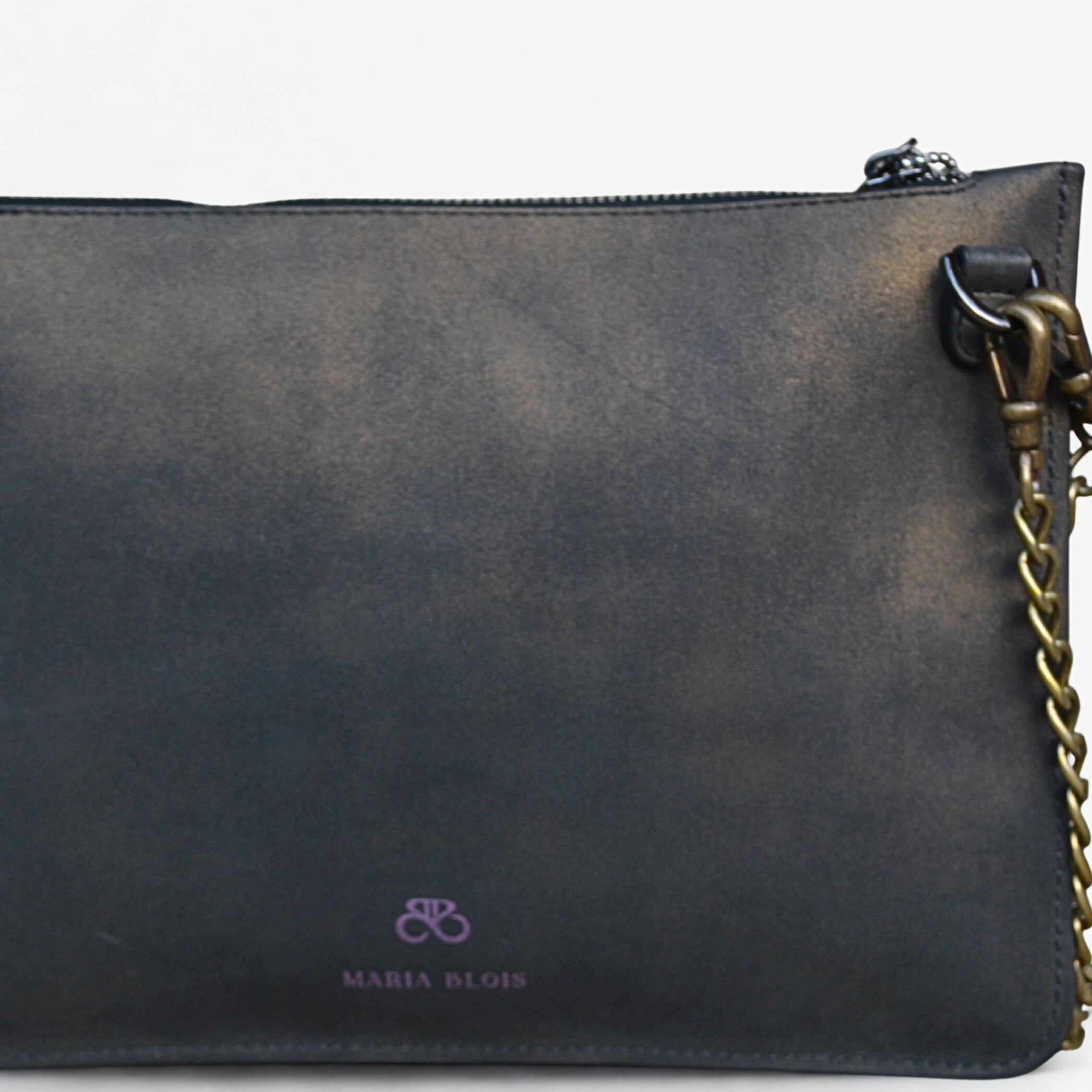 Maria Blois - Clutch Bronce viejo con tachas