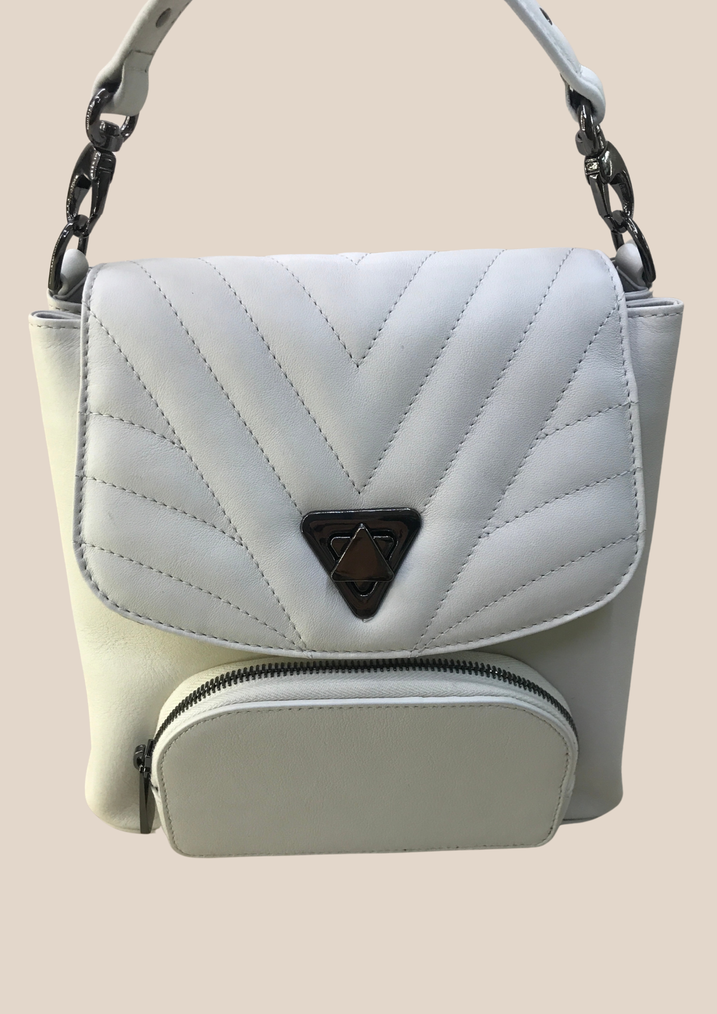 Solapa extra (opcional) Acolchada Mochila Anna