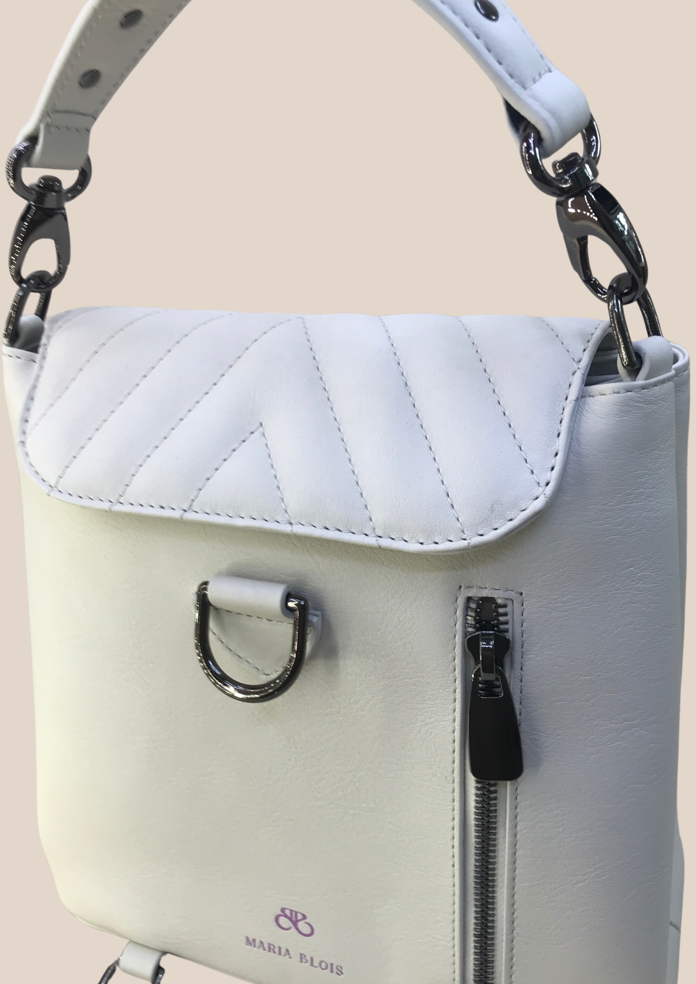 Solapa extra (opcional) Acolchada Mochila Anna