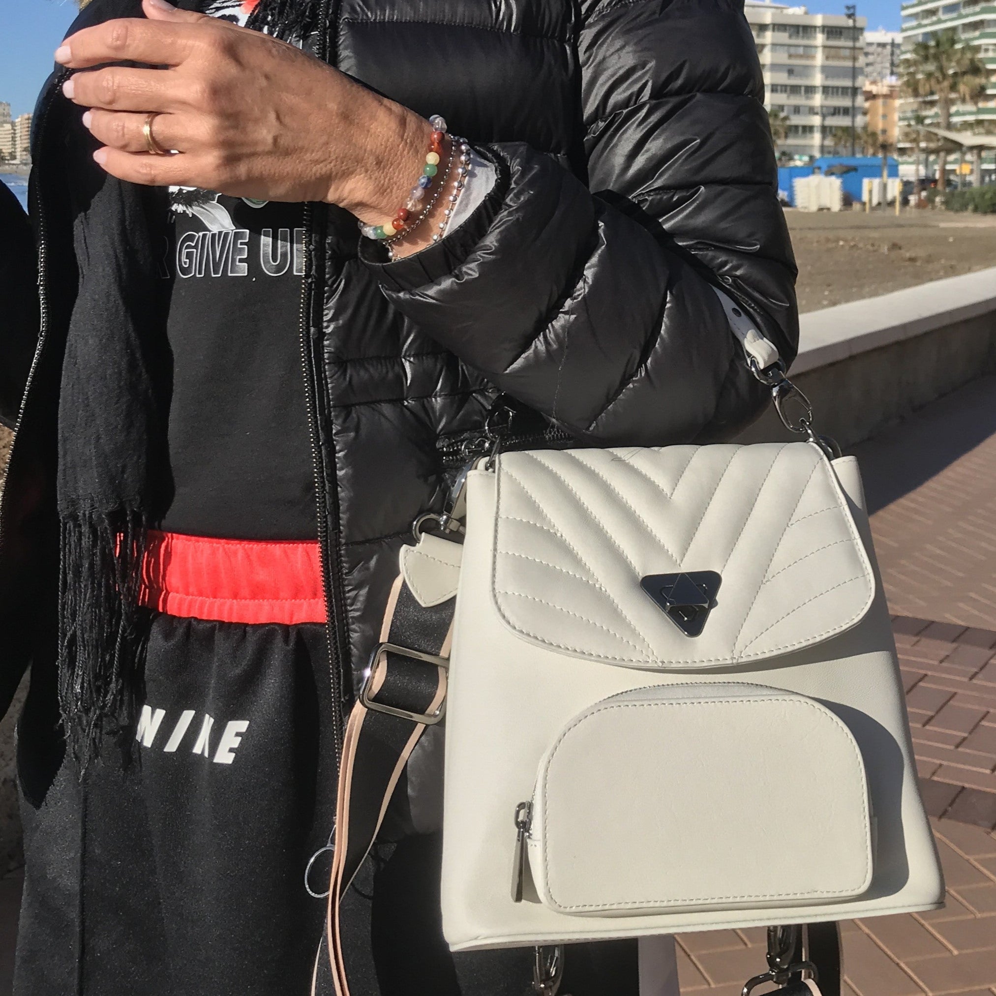 Mochila Anna - Blanco