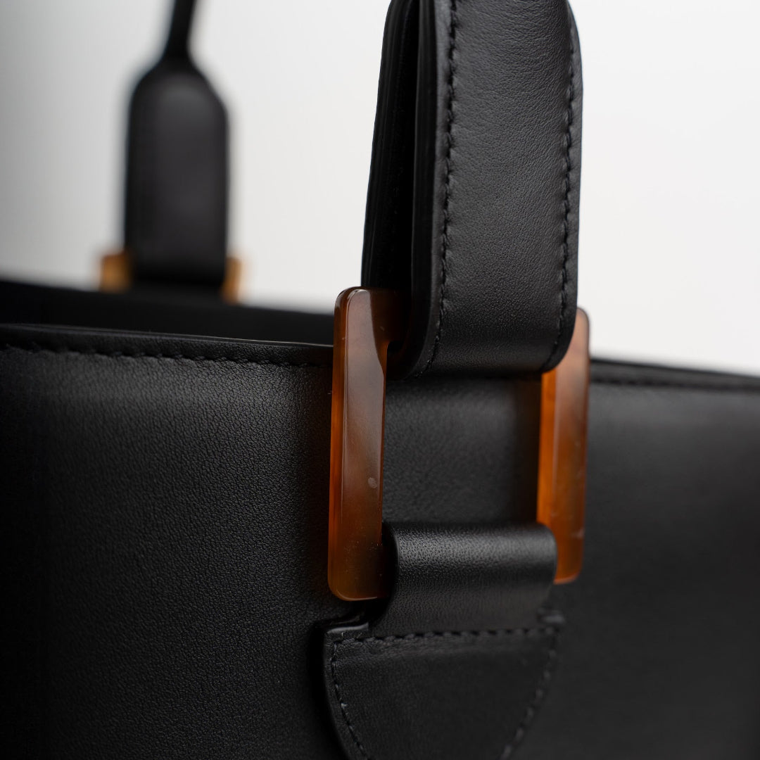 Maria Blois Bolso Tote Iris Negro