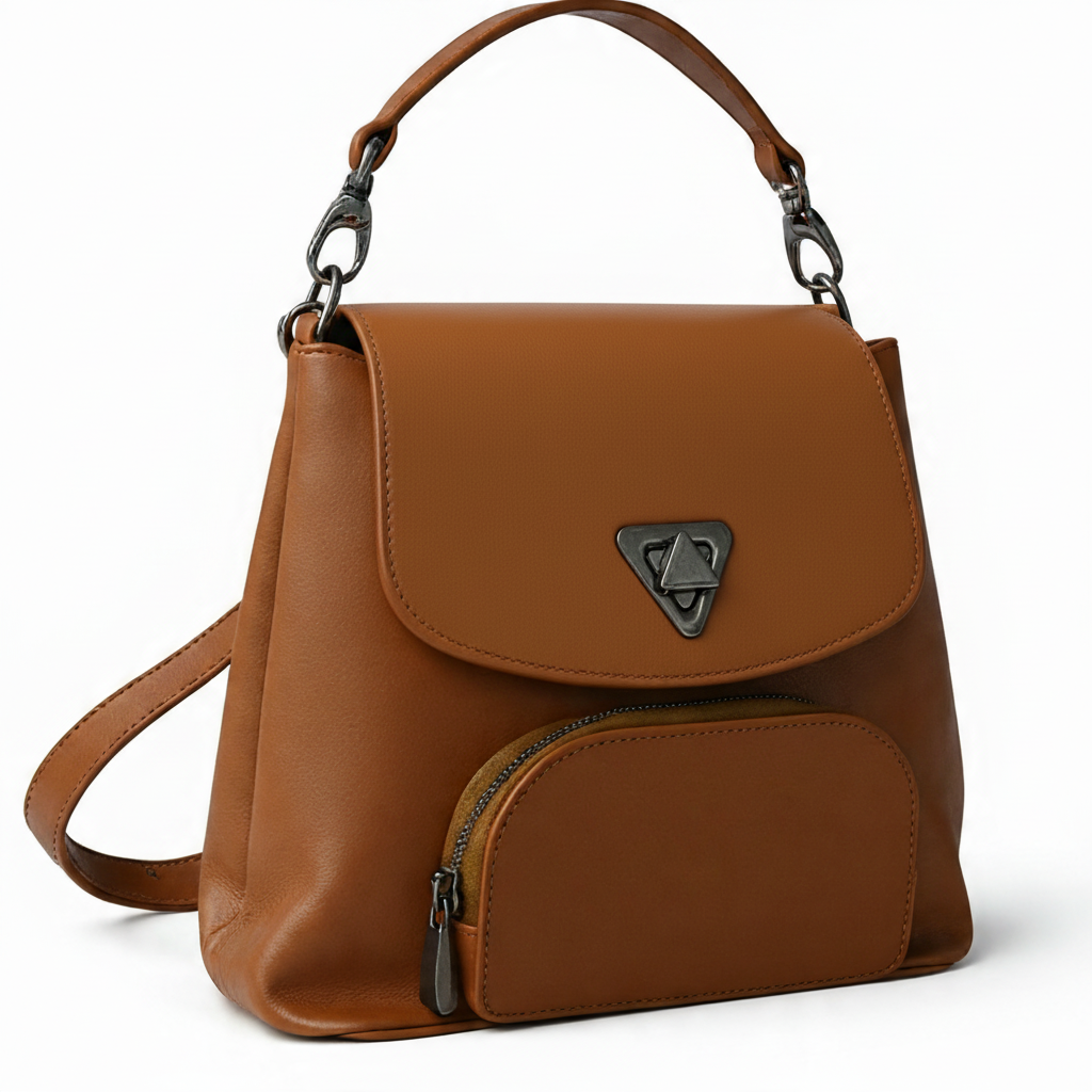 Maria Blois Mochila Anna Cognac Lisa