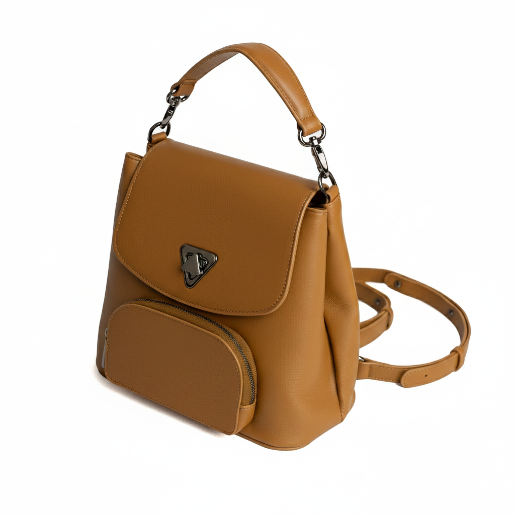 Maria Blois Mochila Anna Cognac Lisa 2