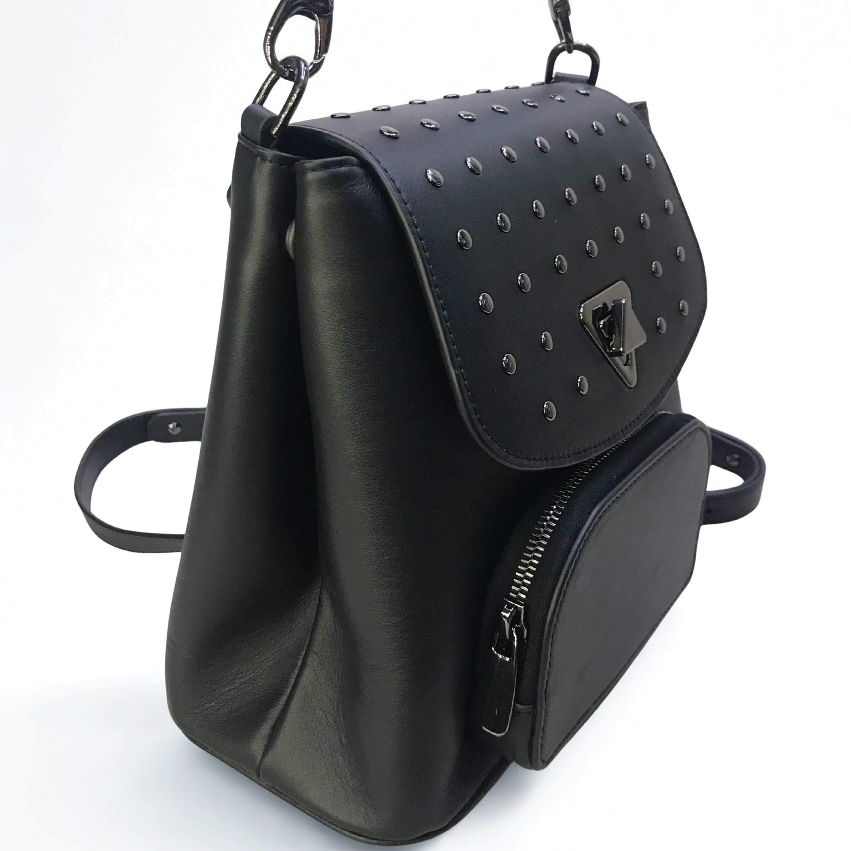 Solapa extra (opcional) con tachas Mochila Anna