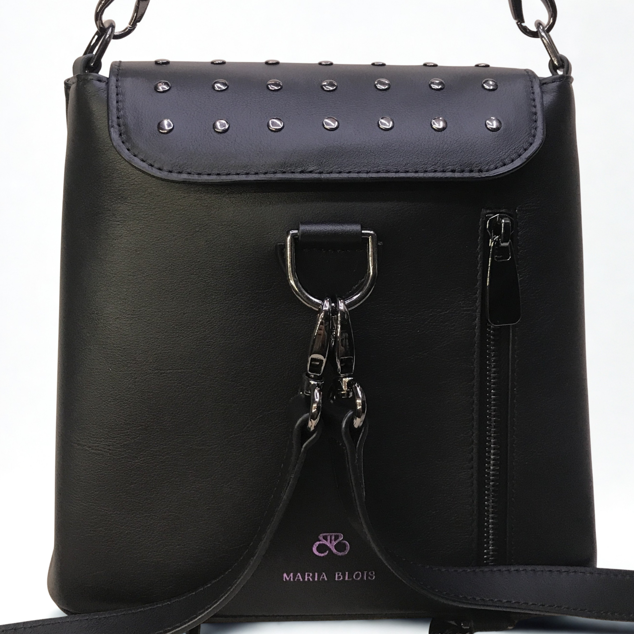Solapa extra (opcional) con tachas Mochila Anna