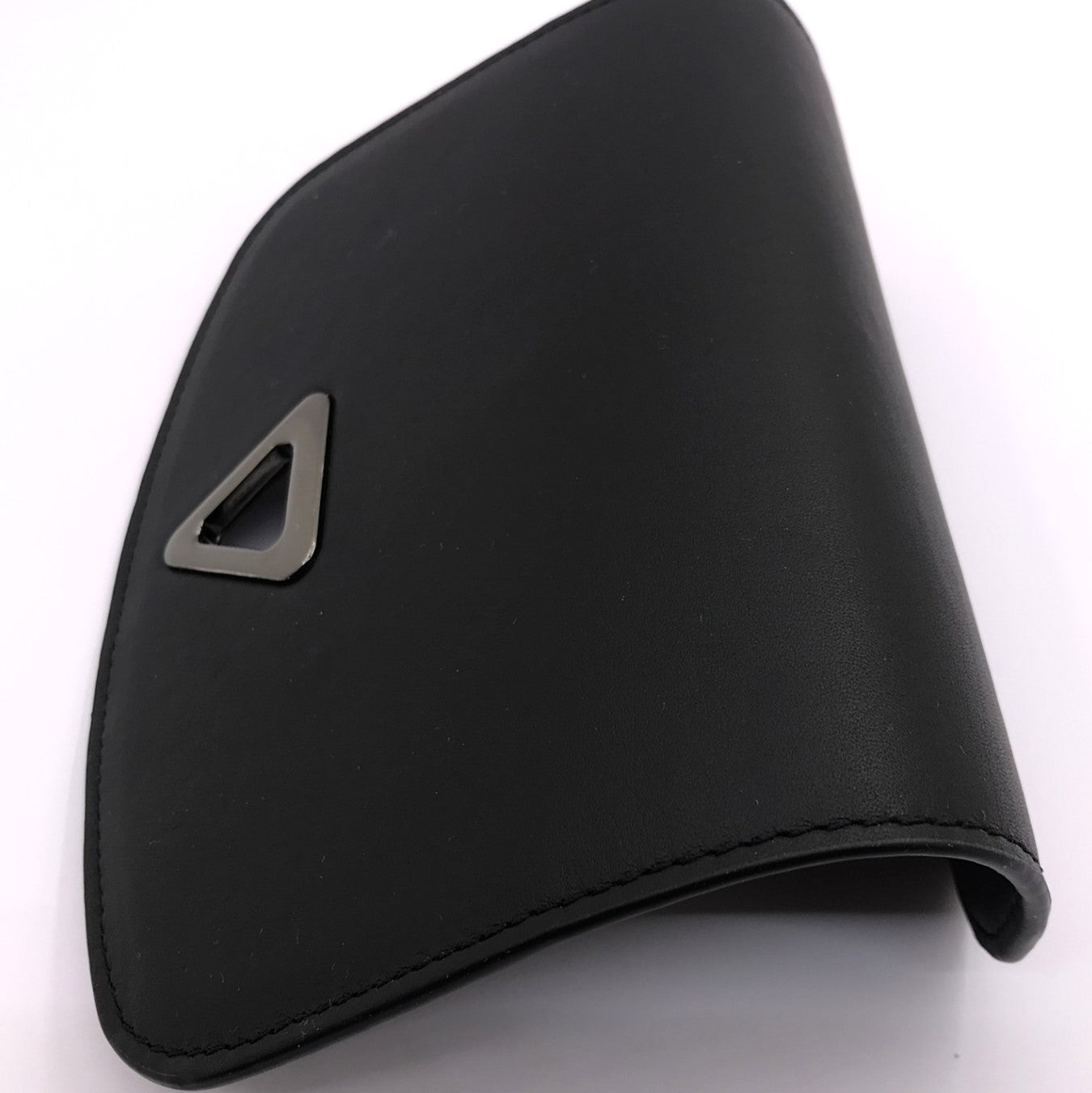 Studded flap - Anna backpack in black nappa leather