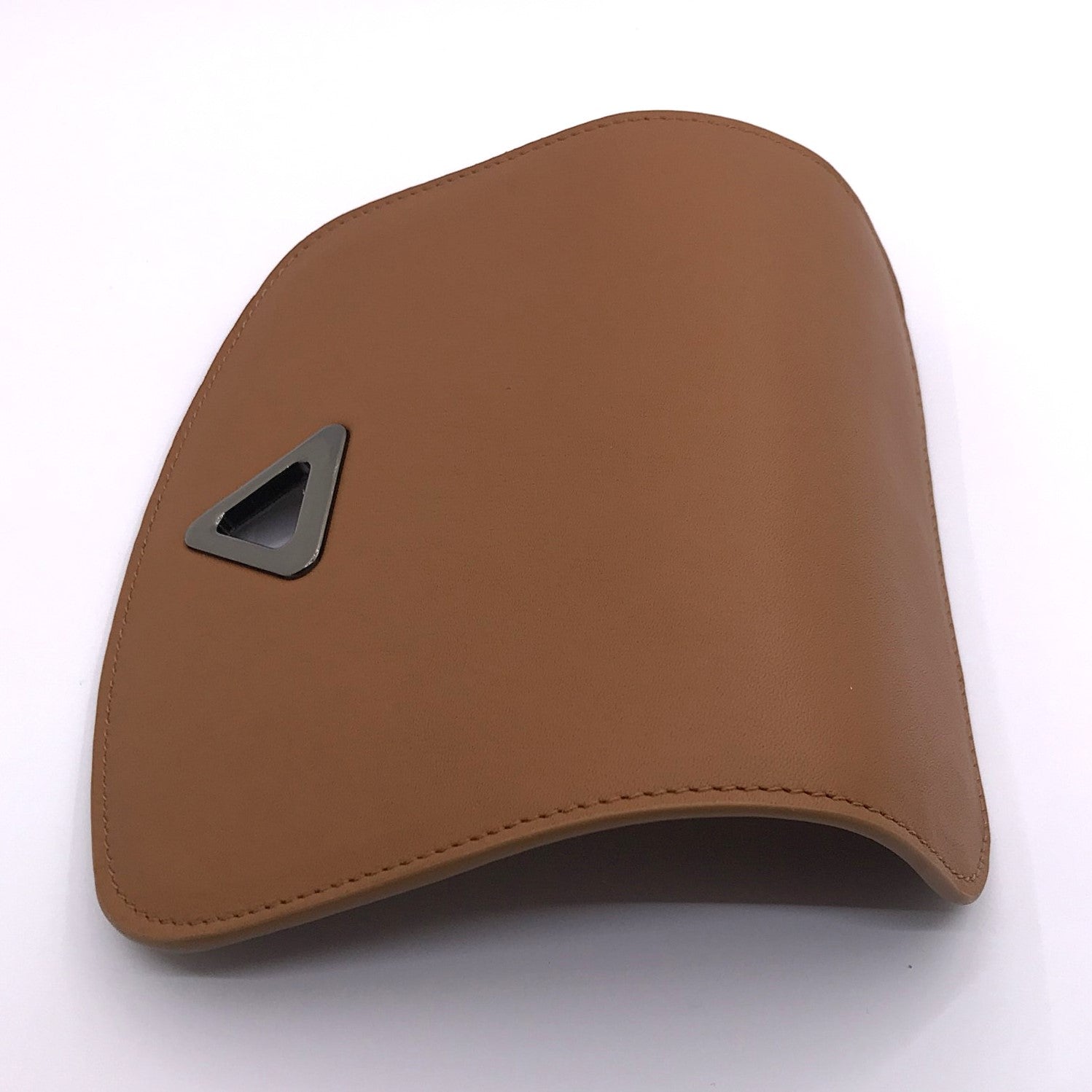 Studded flap - Anna backpack in black nappa leather