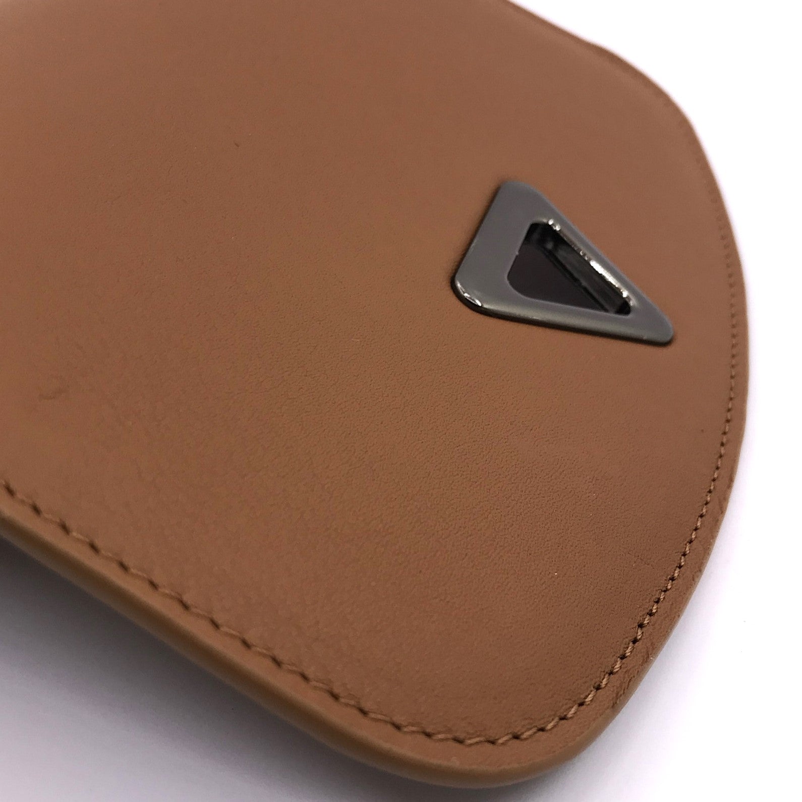 Studded flap - Anna backpack in black nappa leather