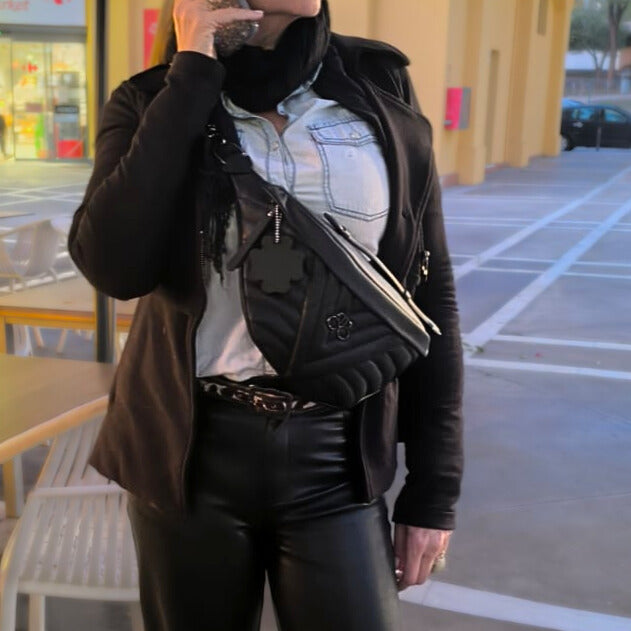 Riñonera Rannia - Negro