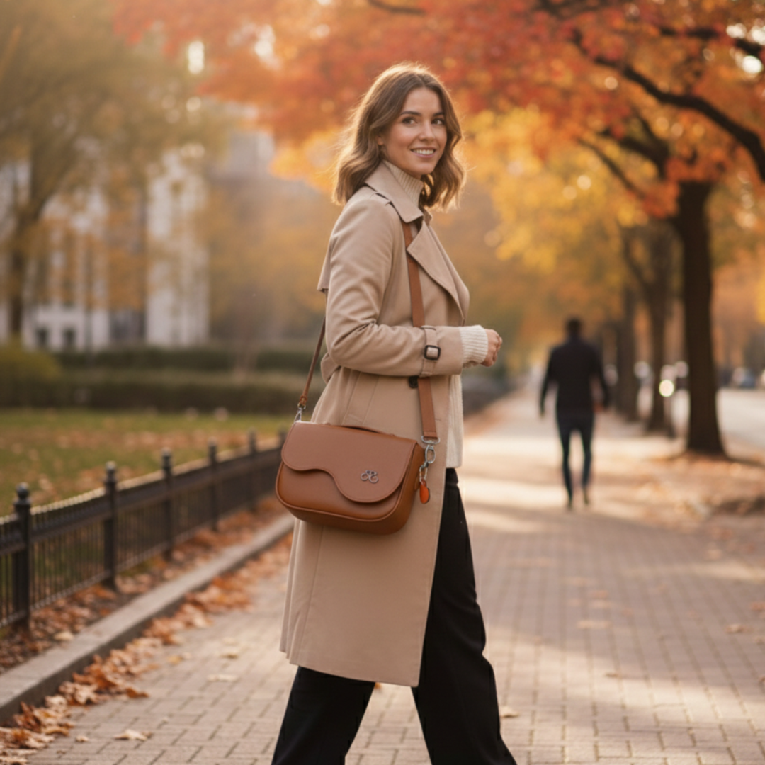 Maria Blois Bandolera Milan Ole Marron