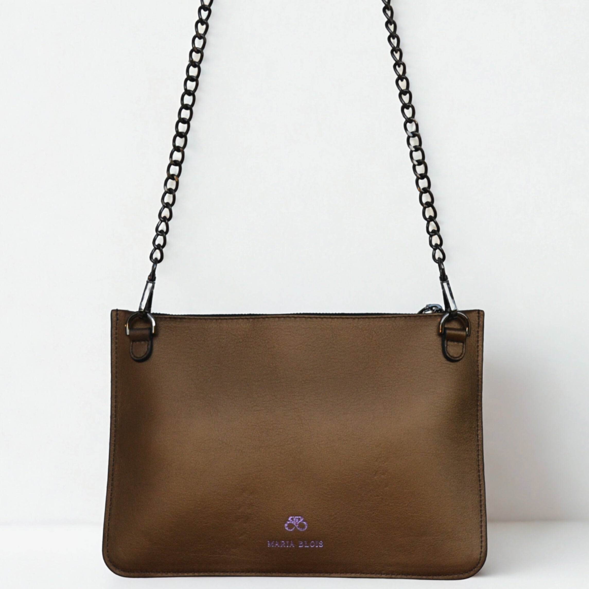 Clutch Ginebra bronce Oliva 