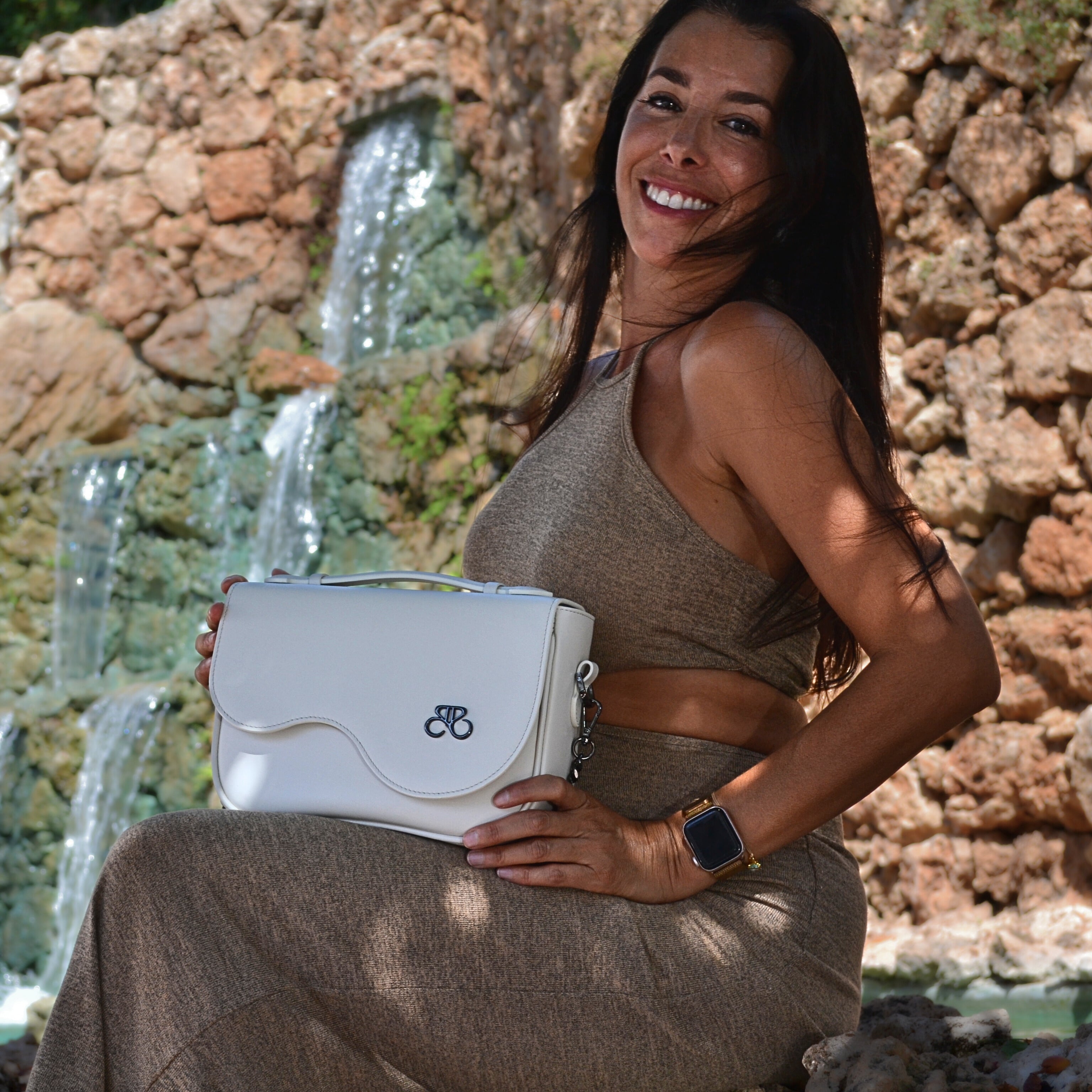 Bolso Bandolera Milan - Olé - Blanco