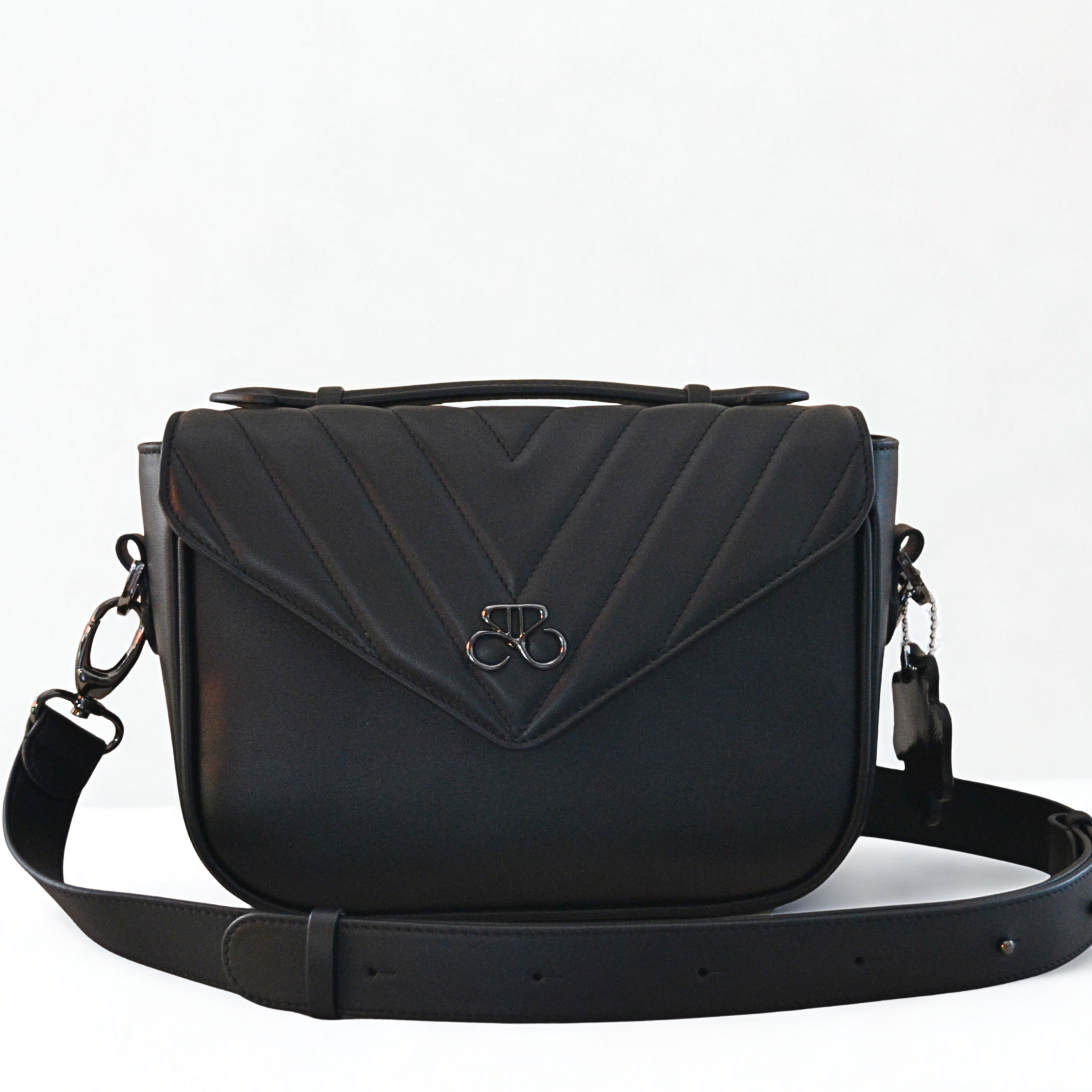 Bolso Bandolera Milan - Velvet - Negro