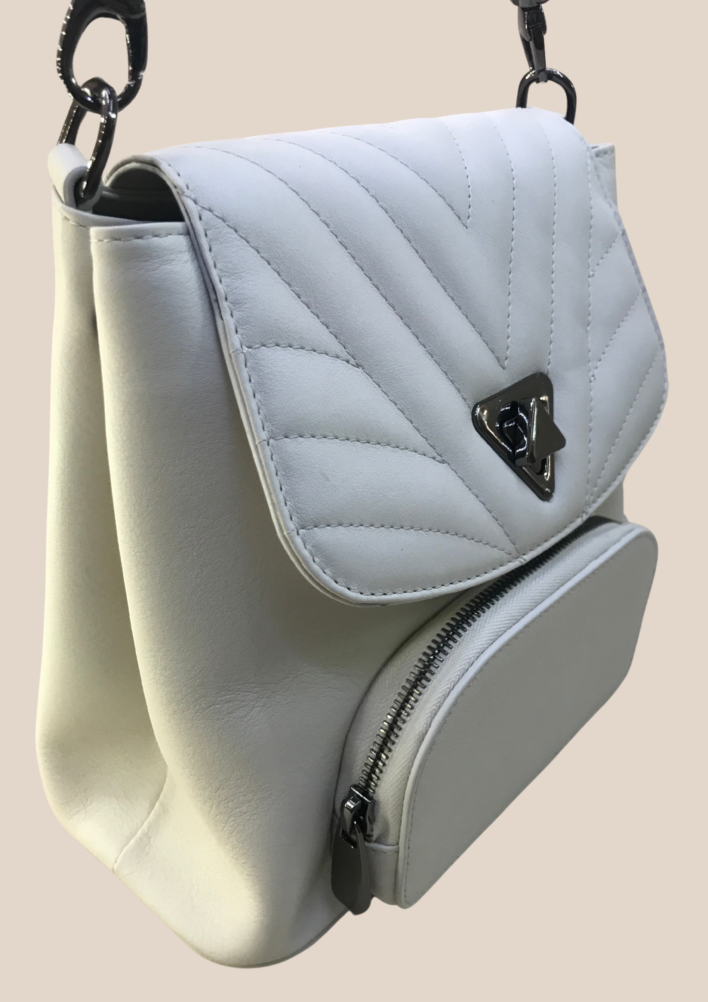 Solapa extra (opcional) Acolchada Mochila Anna