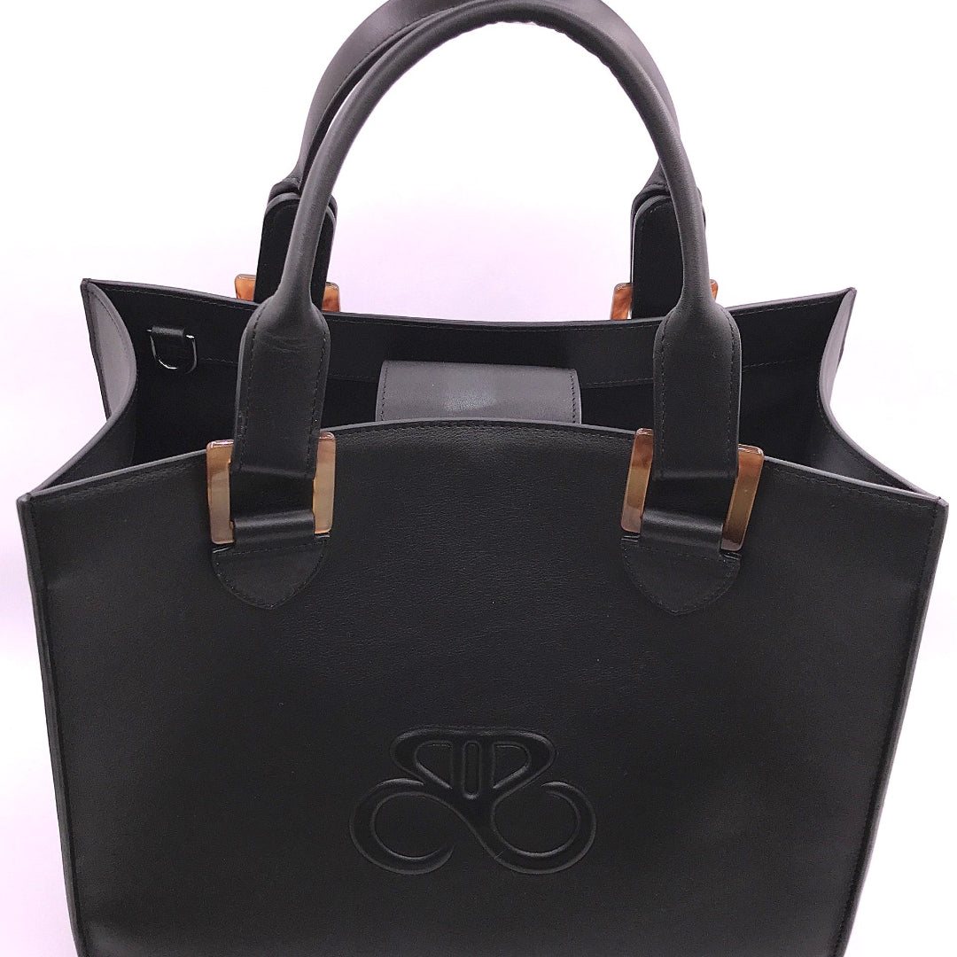 Maria Blois Bolso Tote Iris Negro